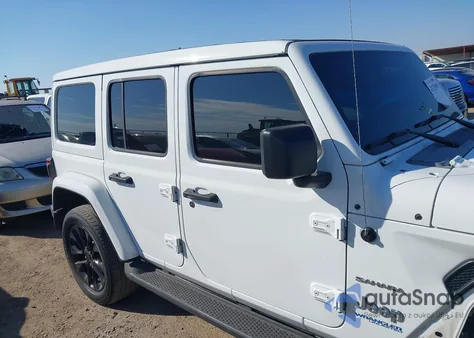 2022 Jeep Wrangler Unlimited Unlimited Sahara 4X4 from USA, damaged, VIN 1C4JJXP61NW198211
